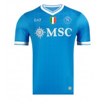 Stroje piłkarskie SSC Napoli Koszulka Podstawowej 2025-26 Krótki Rękaw